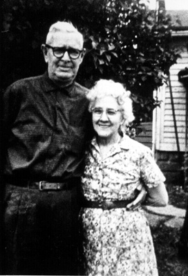 George Long et son Èpouse Rosa Pilon.