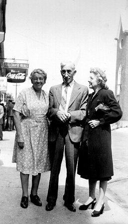 Lena Marentette, Louis Victor Pilon et sa soeur Rosa Long